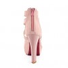 Women's Shoes Chunky Heel Heels/Platform Sandals Office & Career/Dress Pink/White/Beige