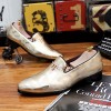 Men's Oxfords Wedding/Party & Evening/Casual Fashion Leather Shoes Black/Gold/Silver 38-43