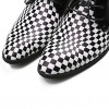 Men's Shoes Leather Wedding / Party & Evening Oxfords Wedding / Party & Evening Flat Heel Lace-up Black